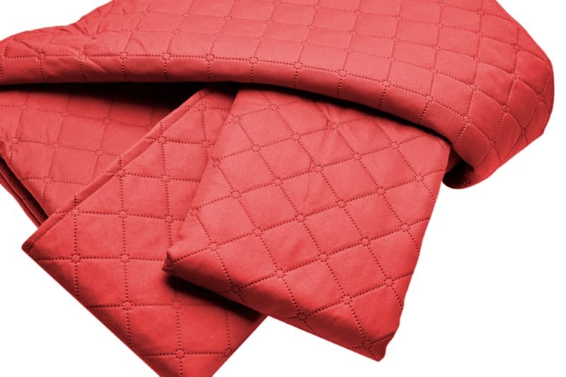 Cubre Cama Quilt Rojo