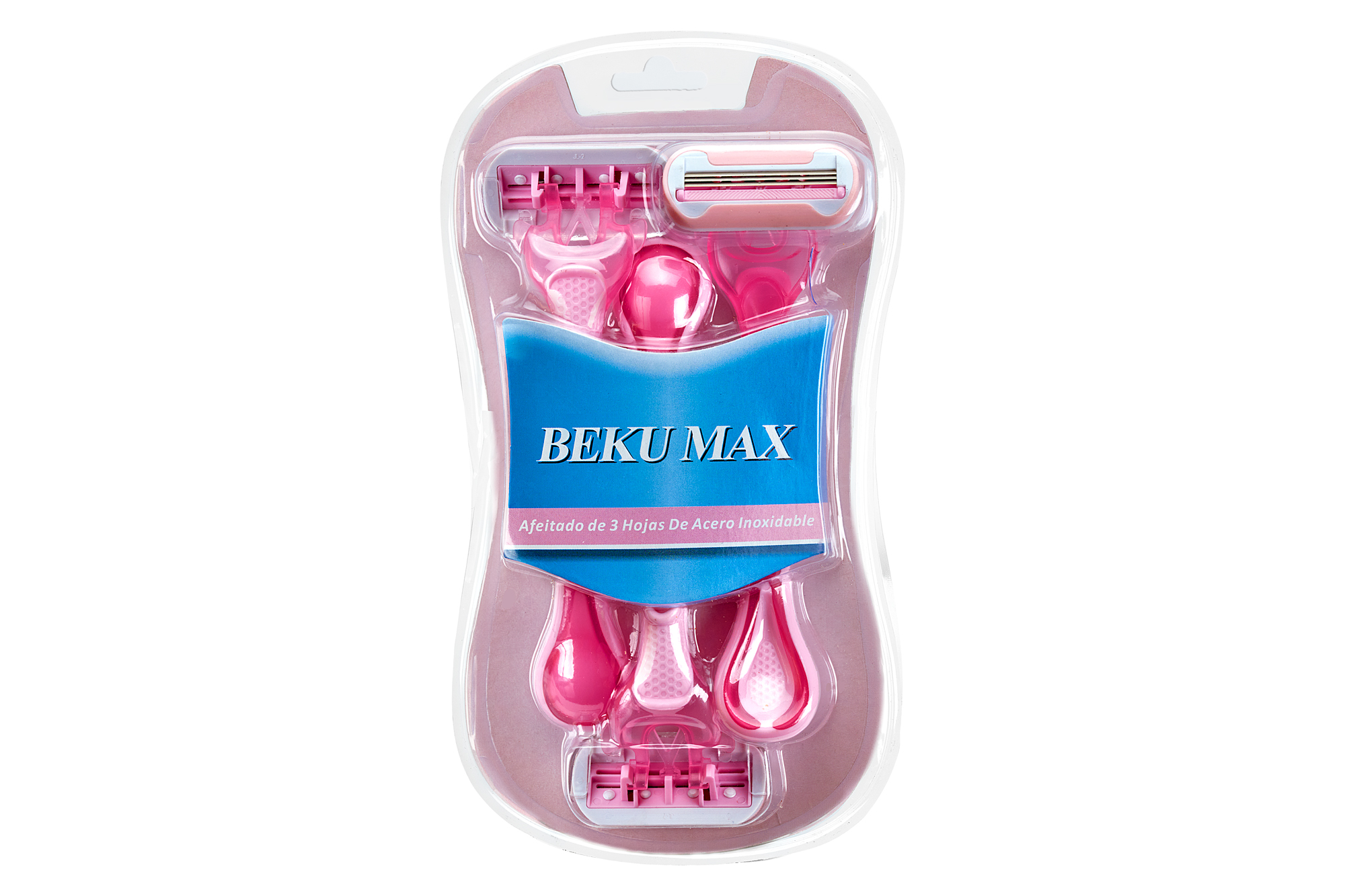 Beku Max calidad superior . - prestobarbas-mujer, 3 und.