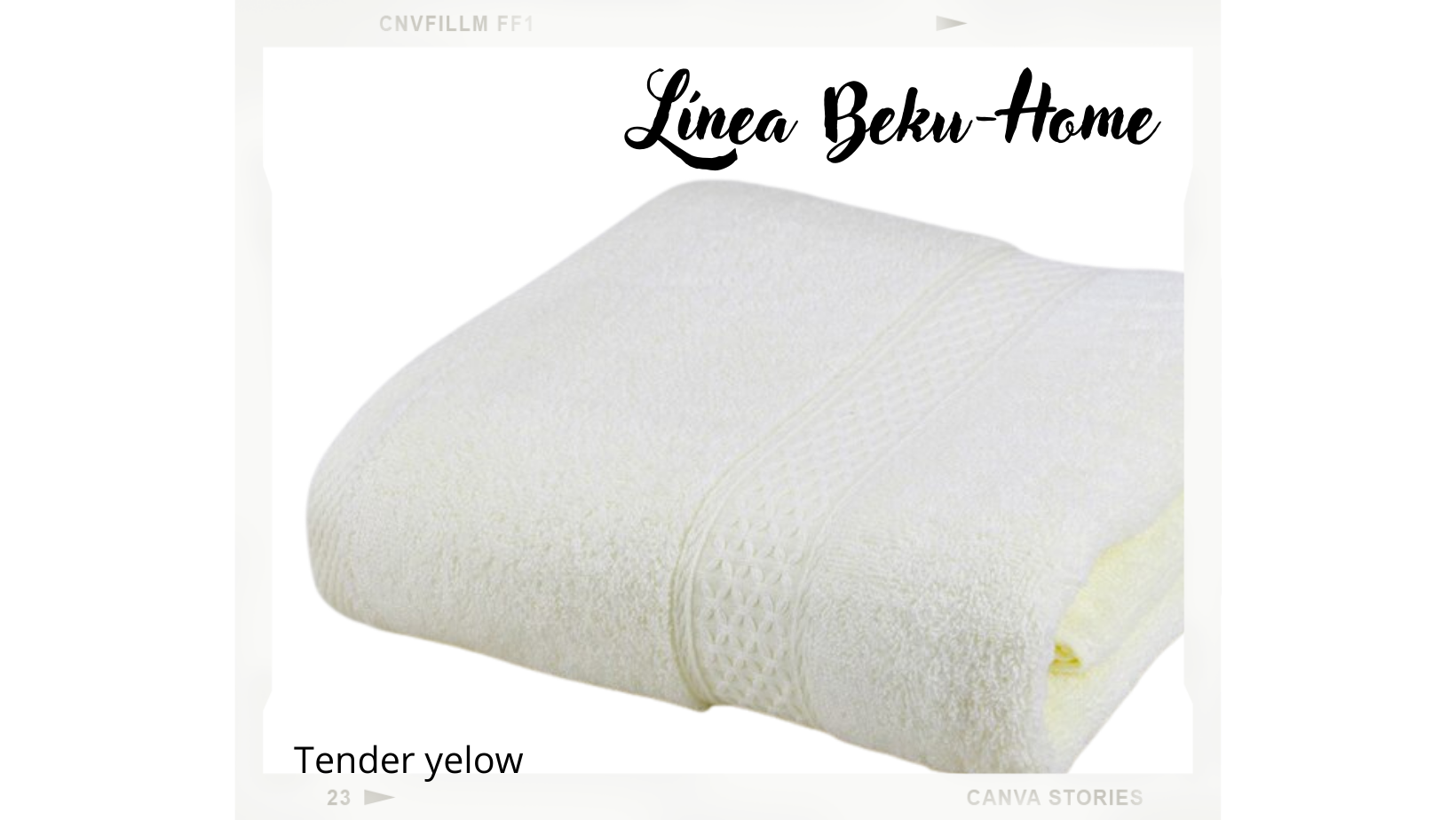 Toallas 100%Algodón 140*70,Ivory/tender yelow.